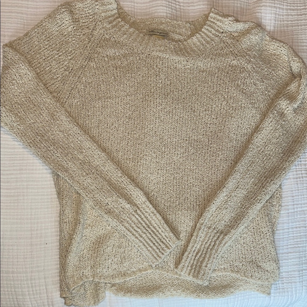 Cozy Cream Sweater